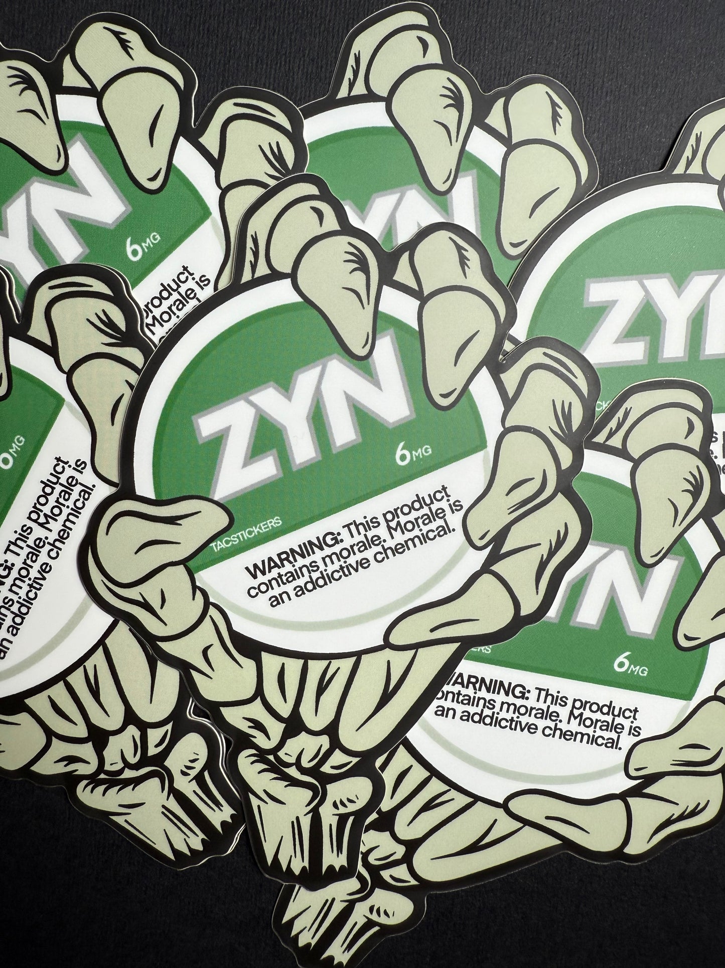 6MG Morale Sticker