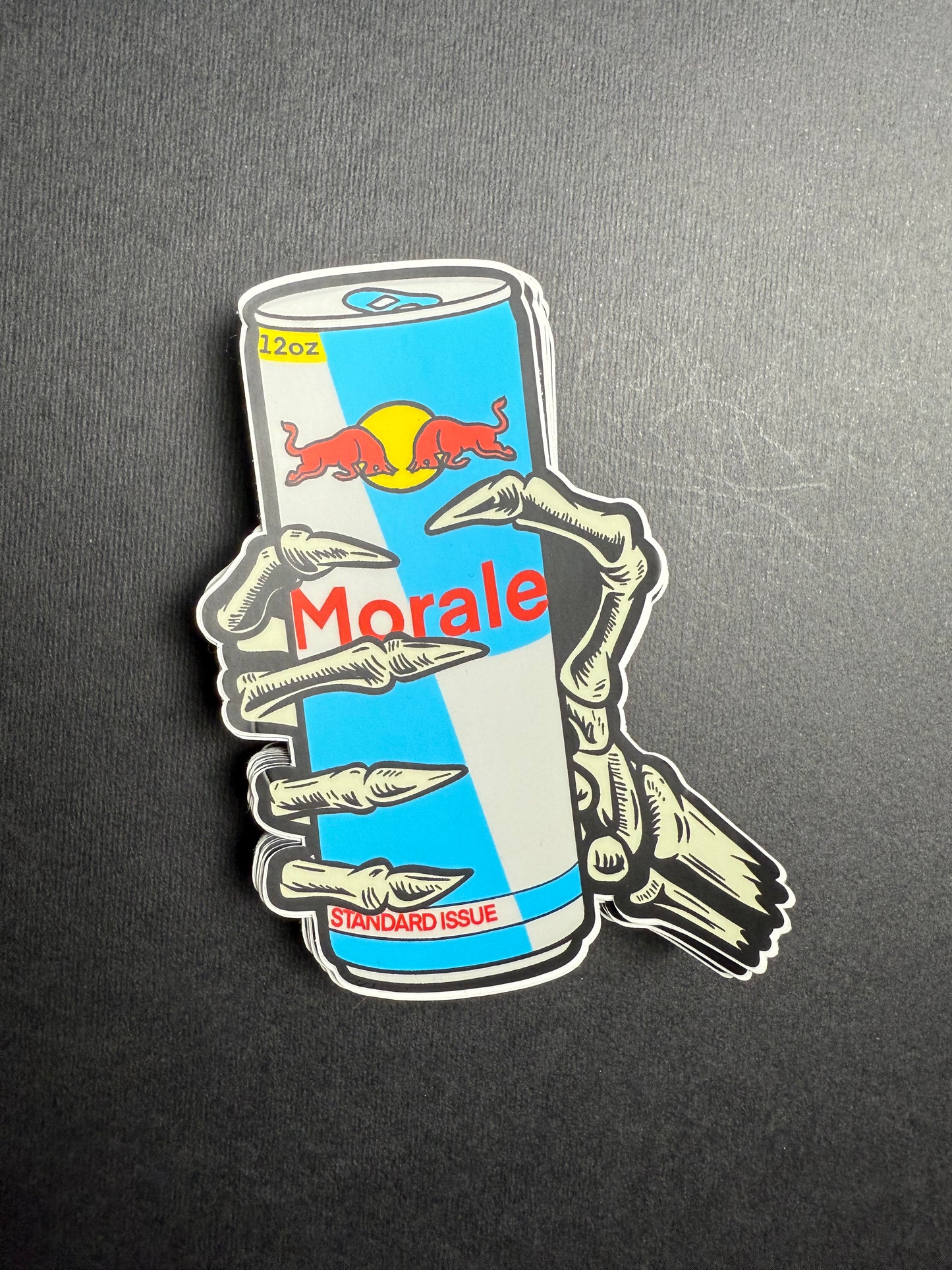 Morale In A Can Sticker