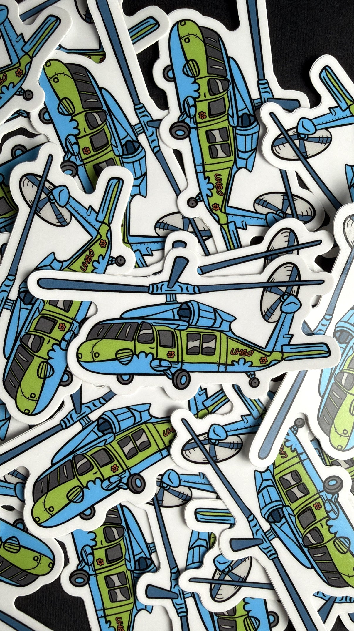 Mystery Uh-60 Sticker