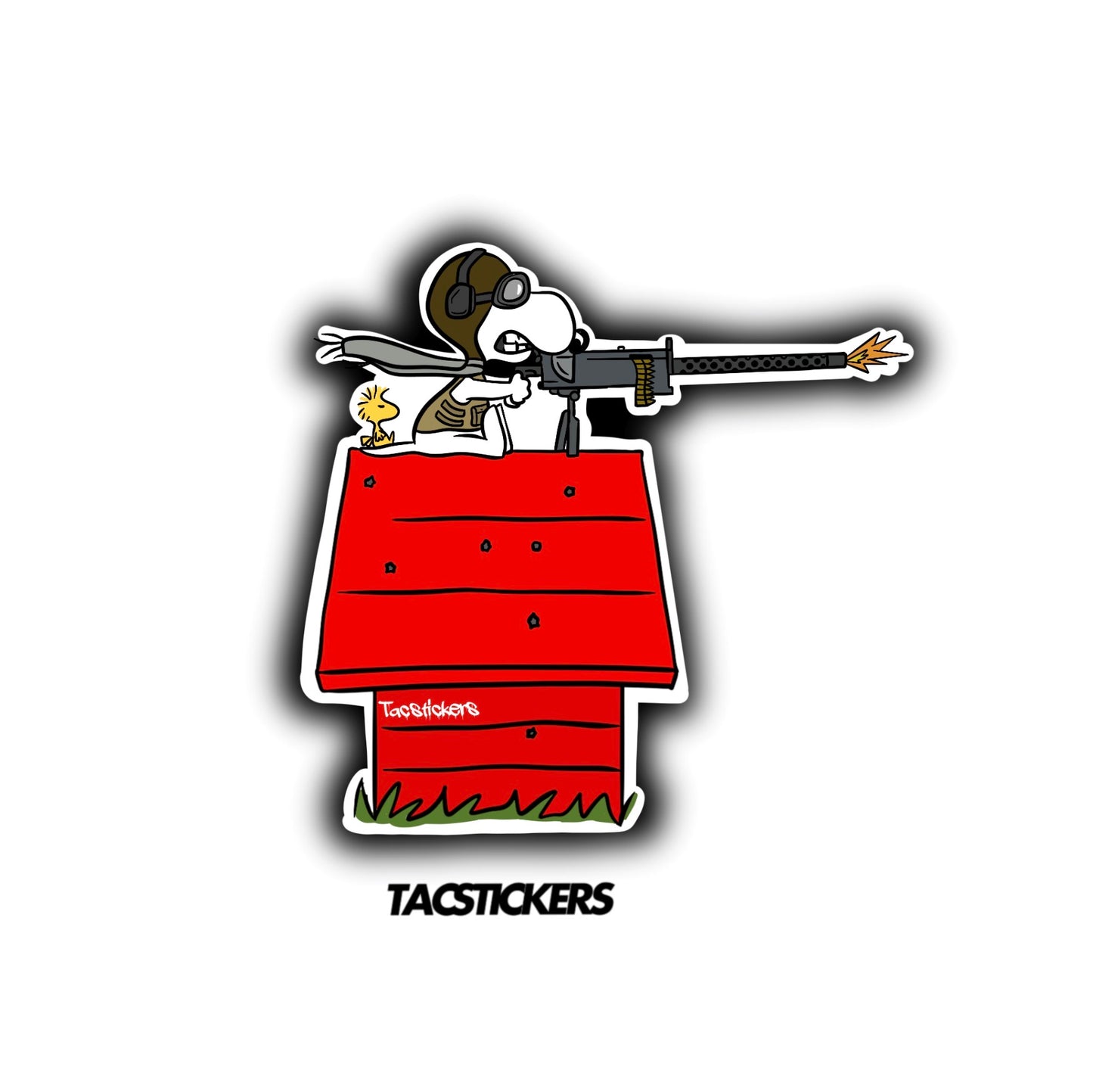 Tactical Dog House Sticker