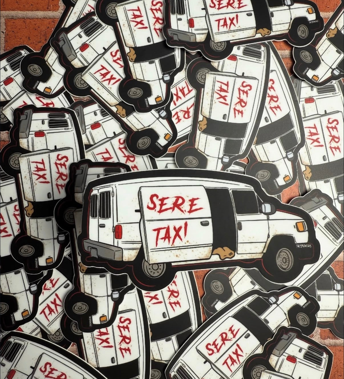 SERE Taxi Sticker