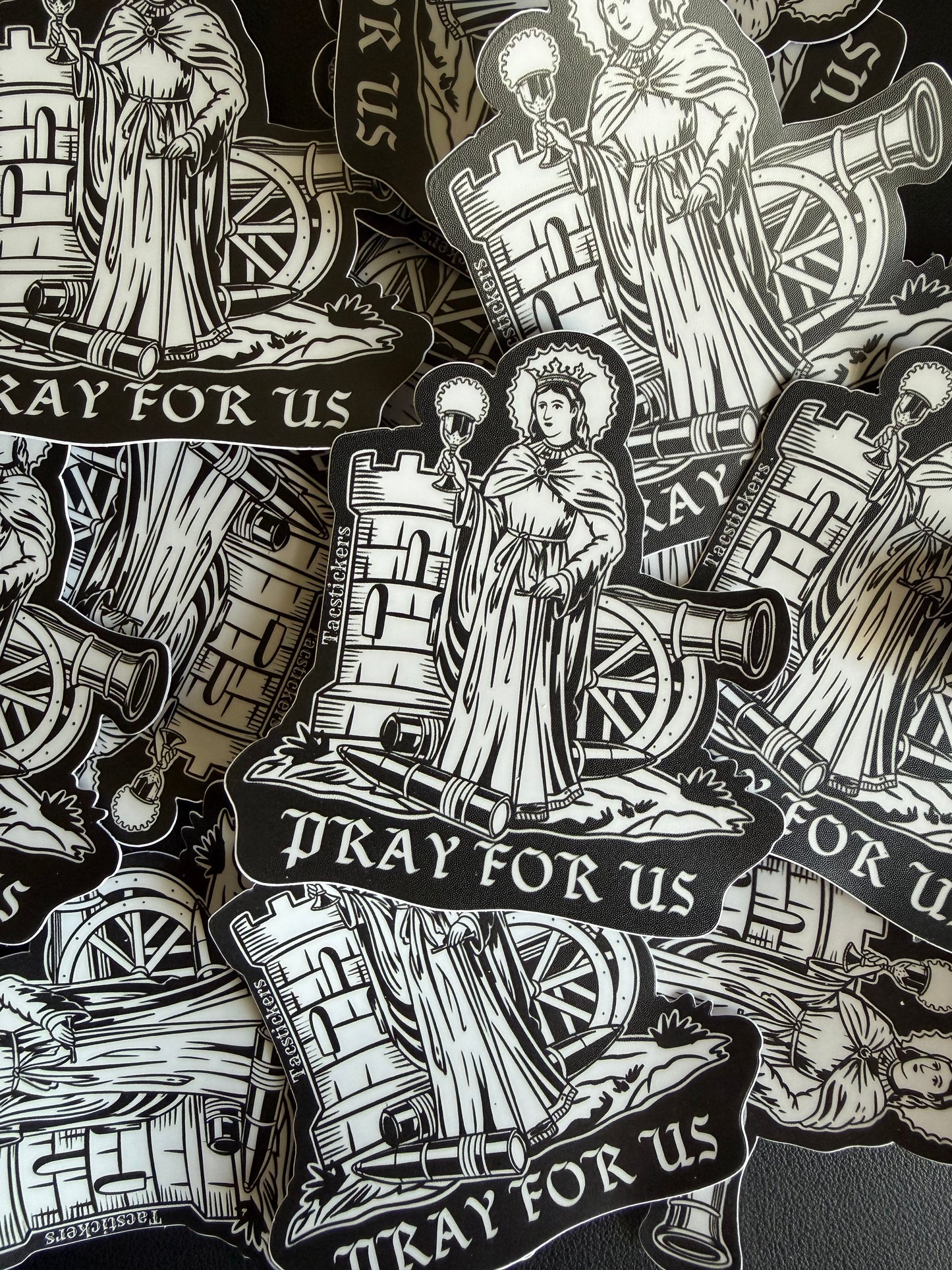 Pray For Us Sticker