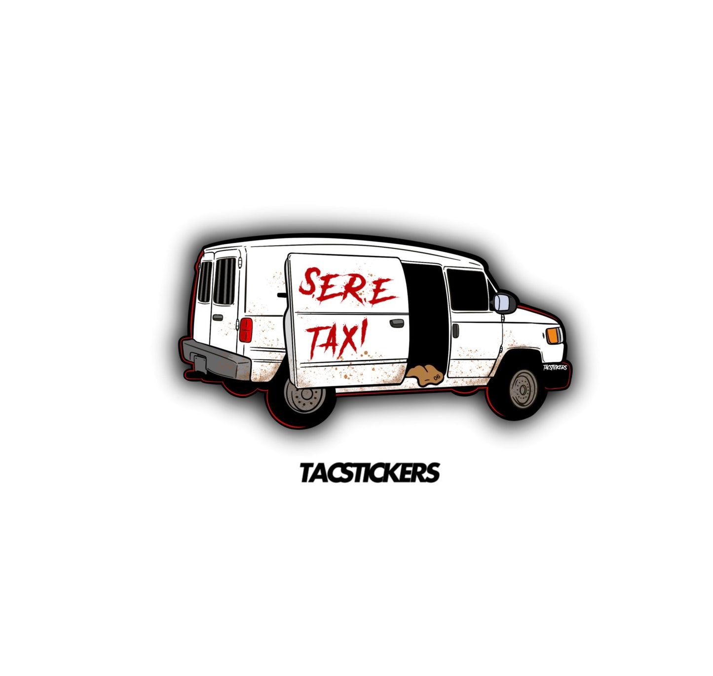 SERE Taxi Sticker