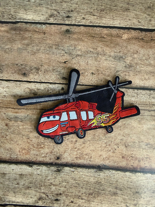 Lightning Hawk Woven Patch