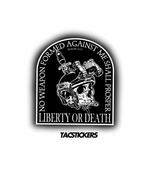 Liberty or Death Sticker