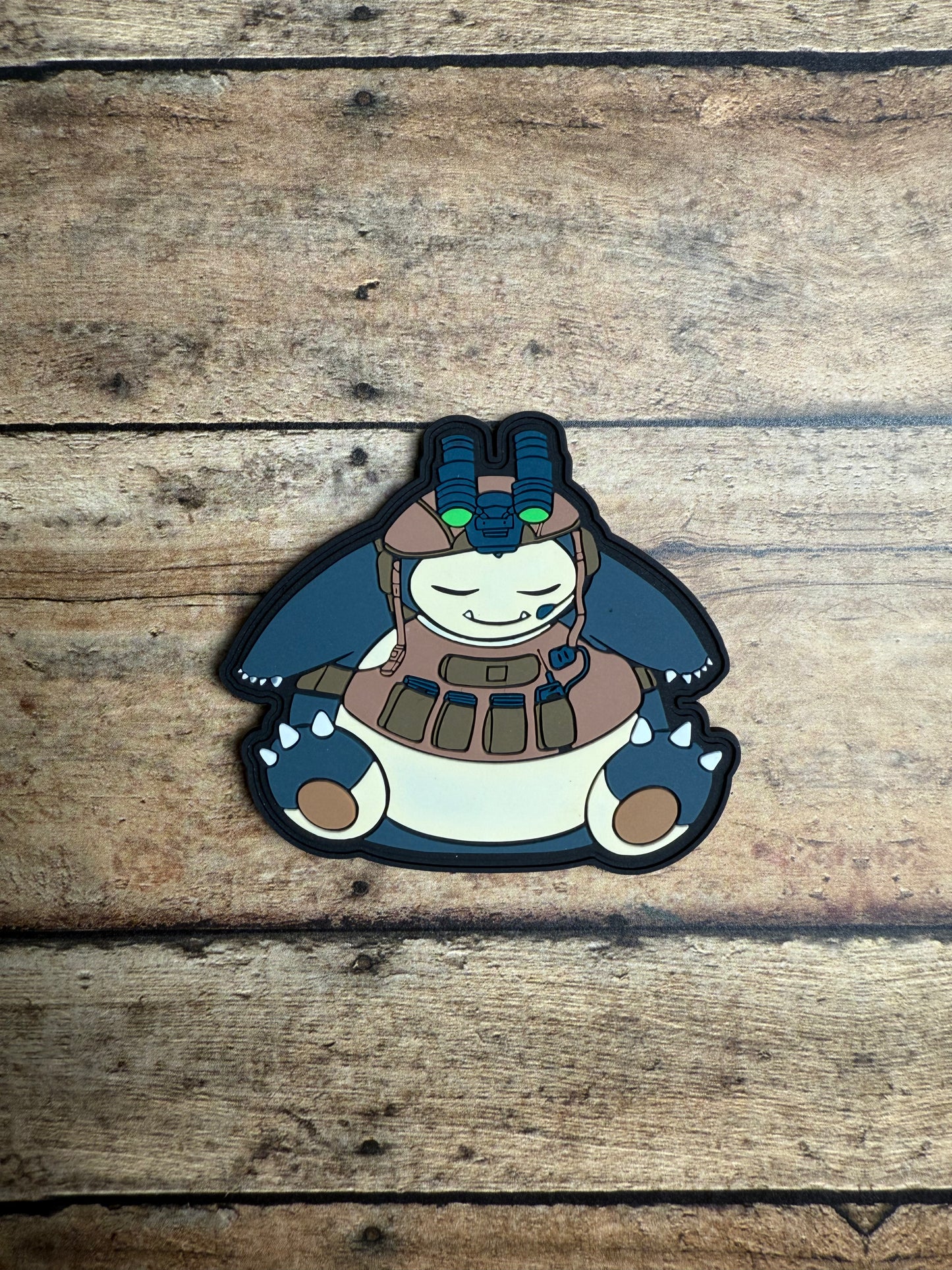 Sleepy Beast PVC Patch