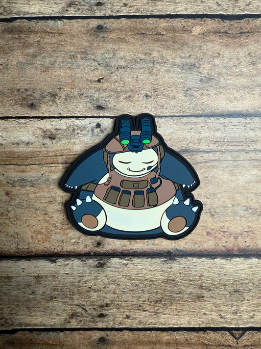 Sleepy Beast PVC Patch