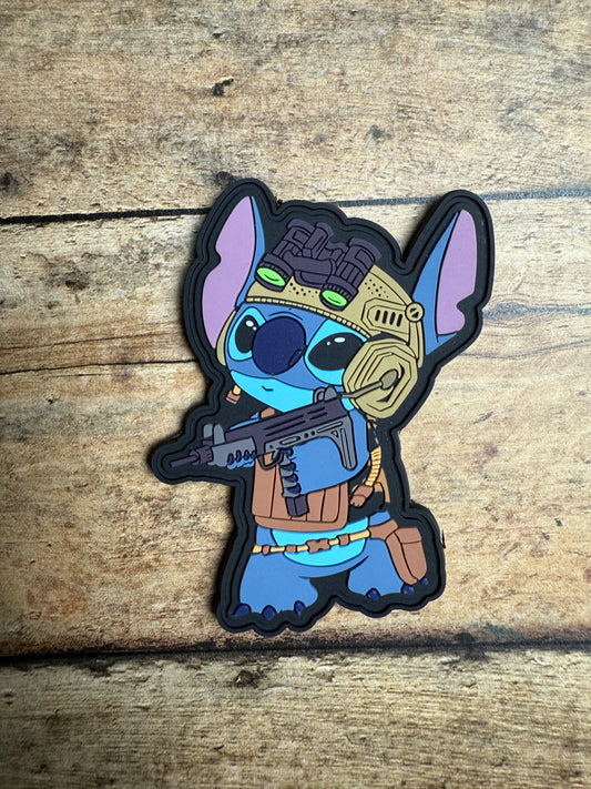 Tactical Blue Gremlin PVC Patch