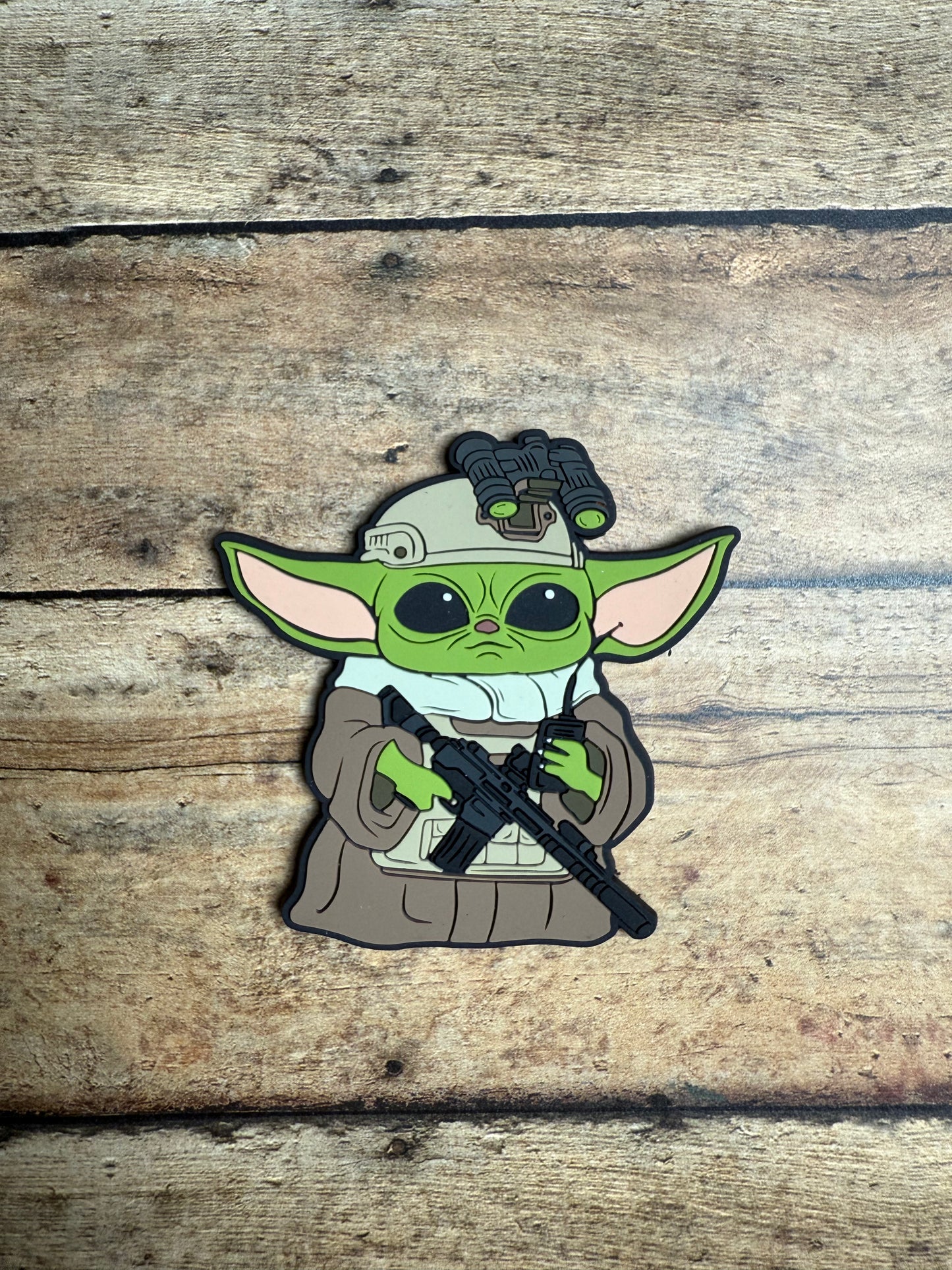 Green Gremlin PVC Patch