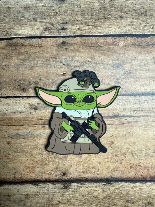 Green Gremlin PVC Patch