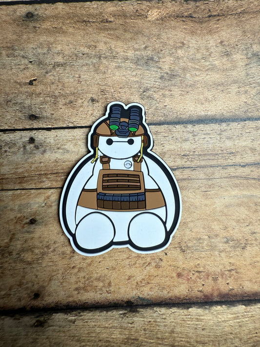 Bubble Bot PVC Patch